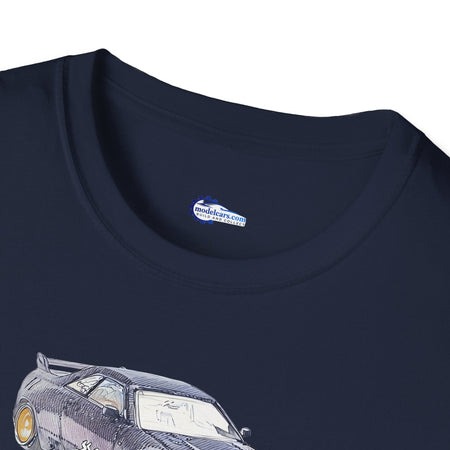 Nissan Skyline R33 JDM Sketch Art Inspired T-Shirt, Car Enthusiast Clothing,-Modelcars.com-ModelCars.com