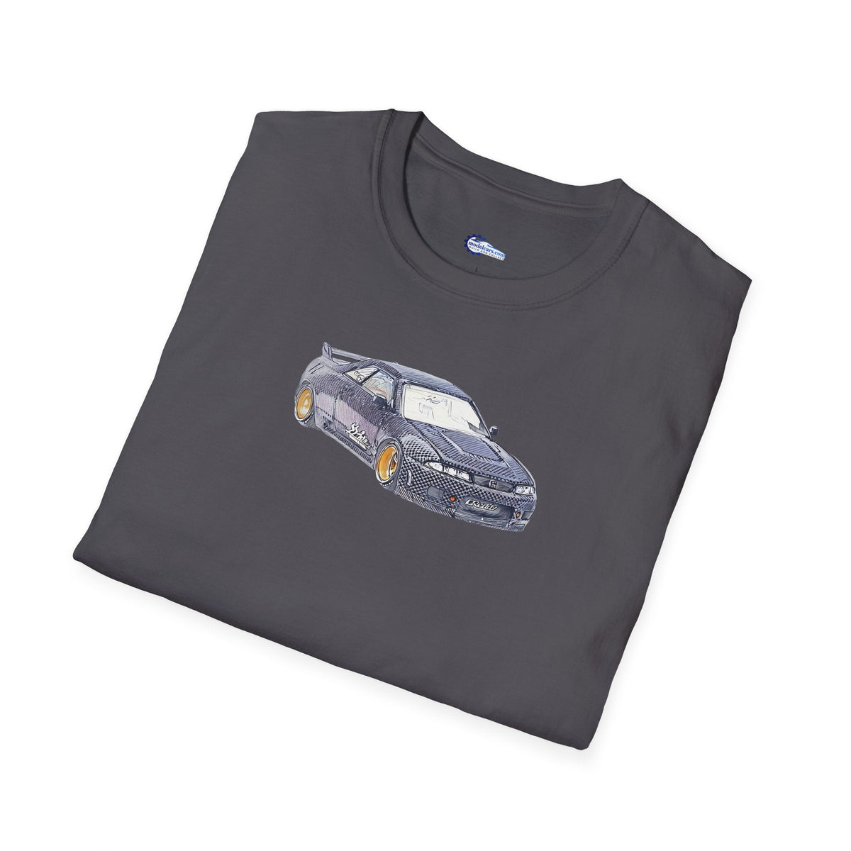 Nissan Skyline R33 JDM Sketch Art Inspired T-Shirt, Car Enthusiast Clothing,-Modelcars.com-ModelCars.com