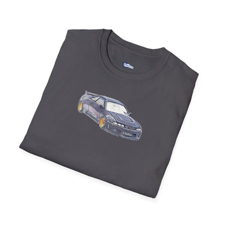 Nissan Skyline R33 JDM Sketch Art Inspired T-Shirt, Car Enthusiast Clothing,-Modelcars.com-ModelCars.com