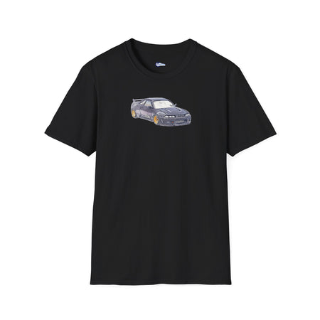 Nissan Skyline R33 JDM Sketch Art Inspired T-Shirt, Car Enthusiast Clothing,-Modelcars.com-ModelCars.com