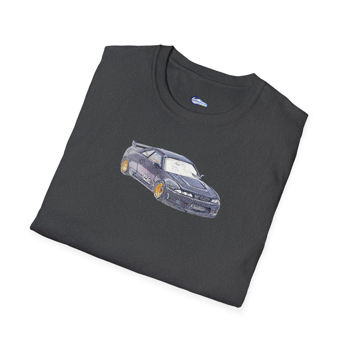 Nissan Skyline R33 JDM Sketch Art Inspired T-Shirt, Car Enthusiast Clothing,-Modelcars.com-ModelCars.com