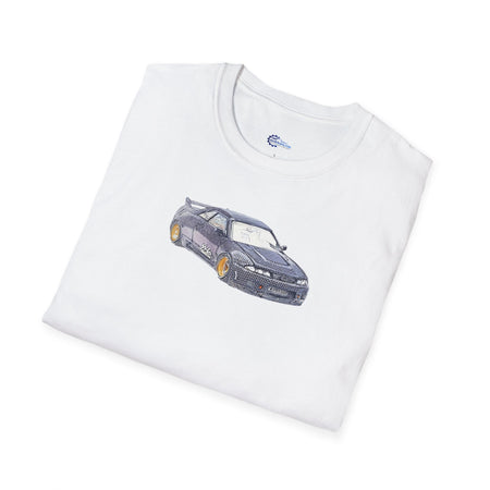 Nissan Skyline R33 JDM Sketch Art Inspired T-Shirt, Car Enthusiast Clothing,-Modelcars.com-ModelCars.com