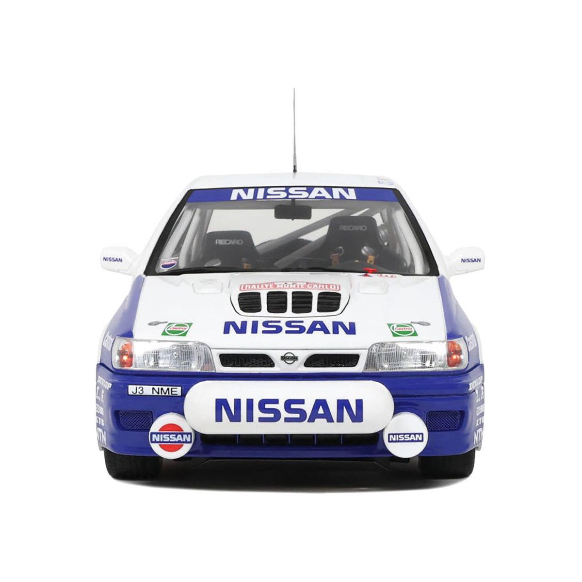 Nissan Sunny GTI - R 12 Tommi Makinen - Seppo Harjanne "Monte Carlo Rally" (1992) Limited Edition to 2500 pieces Worldwide 1/18 Model Car by Otto Mobile - Otto Mobile - ModelCars.com