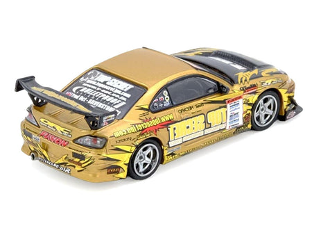 Nissan "Top Secret" Silvia (S15) RHD (Right Hand Drive) Ryuji Miki - Champion "D1 Grand Prix" (2004) 1/64 Diecast Model Car by Inno Models-Inno Models-ModelCars.com