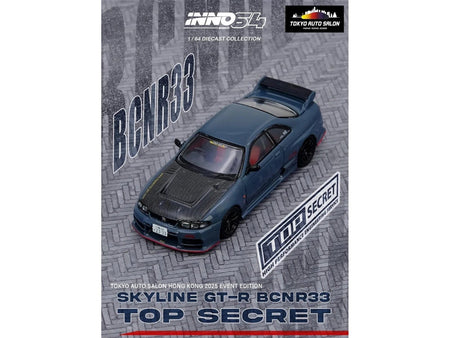 Nissan Top Secret "Tokyo Auto Salon Hong Kong 2025 Event Edition" Set of 2 Pieces 1/64 Diecast Model Car by Inno Models-Inno Models-ModelCars.com