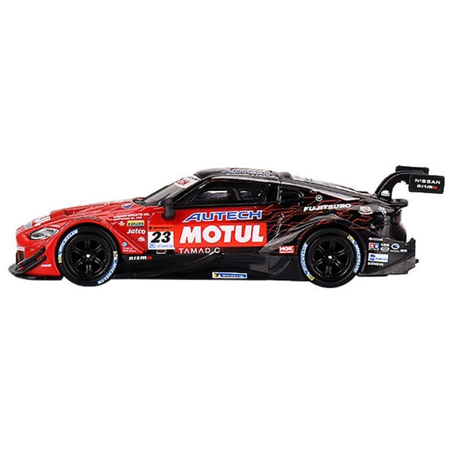 Nissan Z GT500 #23 Tsugio Matsuda - Ronnie Quintarelli "NISMO" "Super GT Series" (2023) Limited Edition 1/64 Diecast Model Car by Mini GT-Mini GT-ModelCars.com