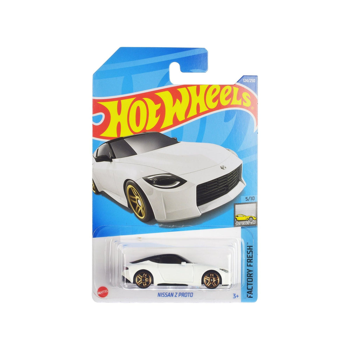 Nissan Z Proto White Metallic with Black Top "Factory Fresh" Series Diecast Model Car by Hot Wheels-Hotwheels-ModelCars.com