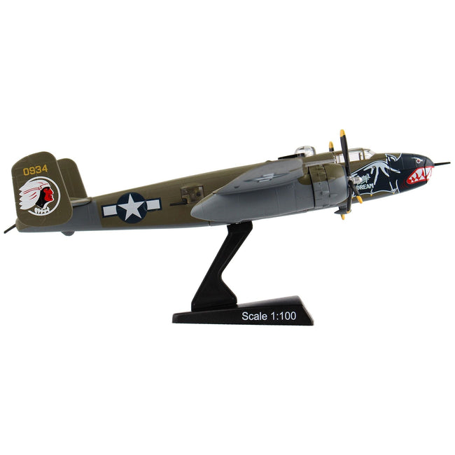 North American B - 25J Mitchell Bomber Aircraft "Betty's Dream" United States Air Force 1/100 Diecast Model Airplane by Postage Stamp - Postage Stamp - ModelCars.com