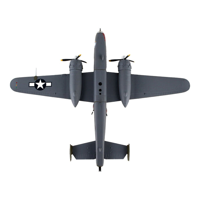 North American B - 25J Mitchell Bomber Aircraft "Briefing Time" United States Air Force 1/100 Diecast Model Airplane by Postage Stamp - Postage Stamp - ModelCars.com