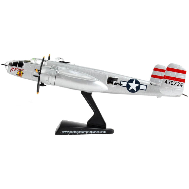 North American B - 25J Mitchell Bomber Aircraft "Panchito" United States Air Force 1/100 Diecast Model Airplane by Postage Stamp - Postage Stamp - ModelCars.com