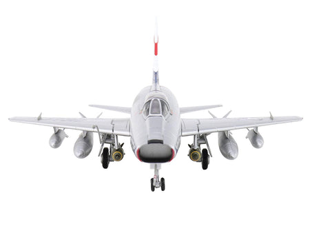 North American F-100 Super Sabre Fighter Aircraft "FW-871 National Military Museum Soesterberg Netherlands" United States Air Force "Air Power Series" 1/72 Diecast Model by Hobby Master-Hobby Master-ModelCars.com