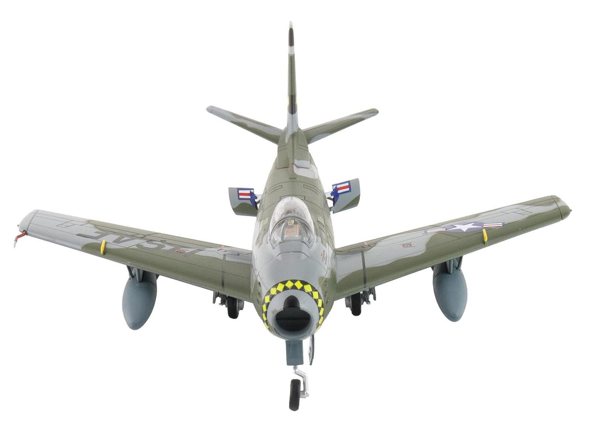 North American F-86F Sabre Fighter Aircraft "25333 461st Fighter Day Squadron West Germany" (1955) United States Air Forces in Europe "Air Power Series" 1/72 Diecast Model by Hobby Master-Hobby Master-ModelCars.com