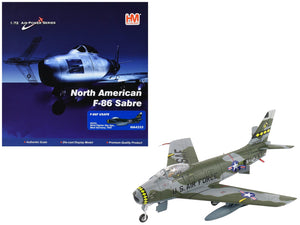 North American F-86F Sabre Fighter Aircraft "25333 461st Fighter Day Squadron West Germany" (1955) United States Air Forces in Europe "Air Power Series" 1/72 Diecast Model by Hobby Master
