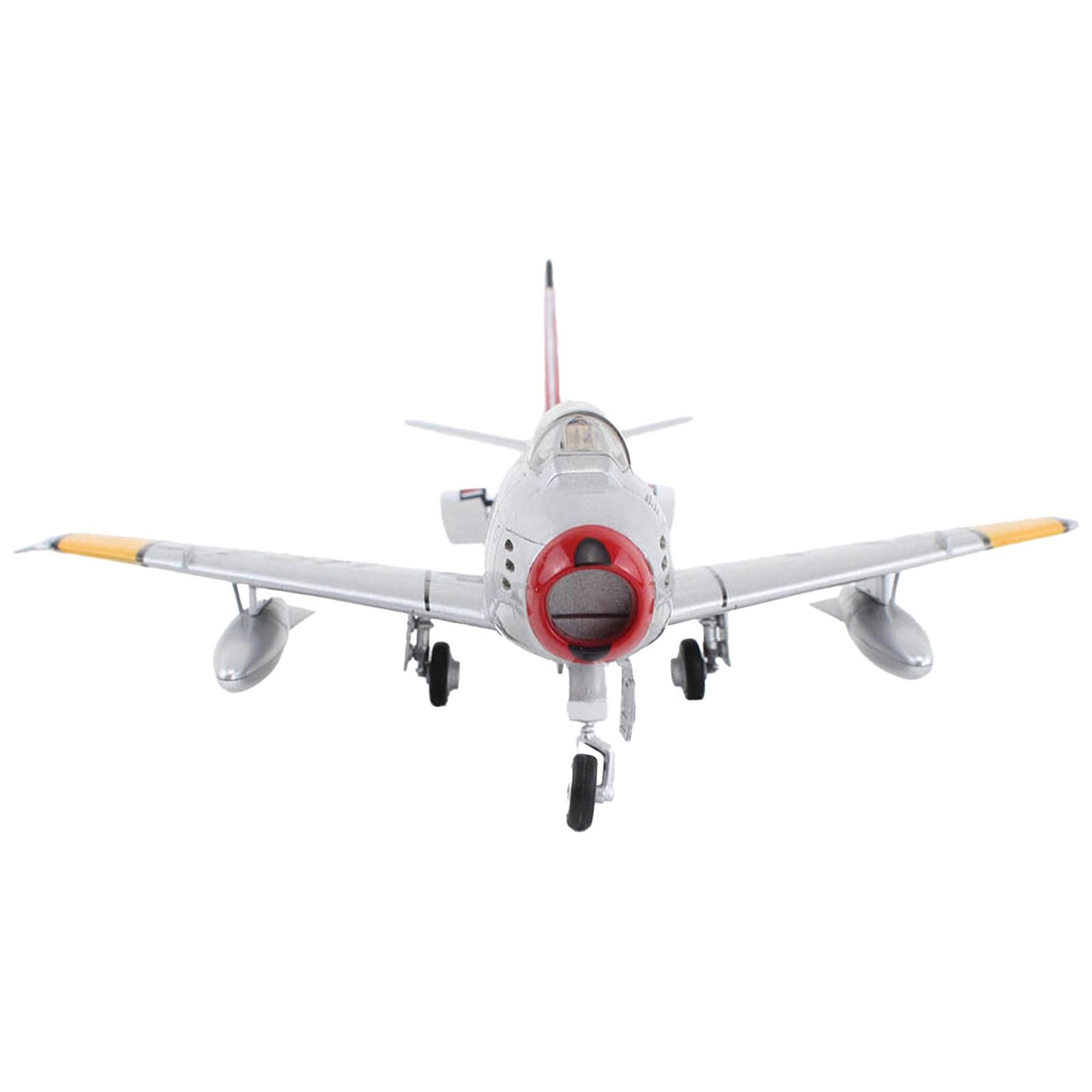North American F - 86F Sabre Fighter Aircraft "MIG Poison Maj. James P. Hagerstrom 67th FBS 18th FBG Korean War" United States Air Force "Air Power Series" 1/72 Diecast Model by Hobby Master - Hobby Master - ModelCars.com