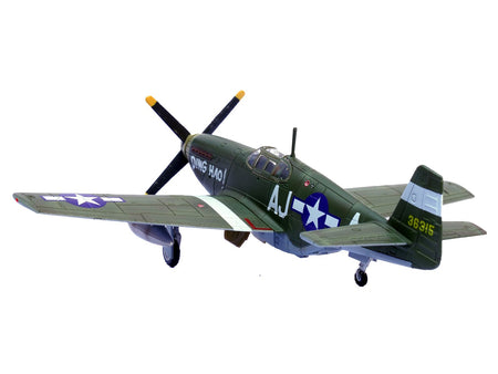North American P-51B Mustang Aircraft "Ding Hao! 356th Fighter Squadron 354th Fighter Group" (1944) United States Army Air Forces 1/72 Diecast Model Airplane by Legion-Legion-ModelCars.com