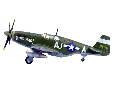 North American P-51B Mustang Aircraft "Ding Hao! 356th Fighter Squadron 354th Fighter Group" (1944) United States Army Air Forces 1/72 Diecast Model Airplane by Legion-Legion-ModelCars.com
