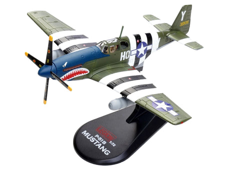 North American P-51B Mustang Aircraft "John Bennett 487th Fighter Squadron 352nd Fighter Group Blue-Nosed Bastards of Bodney RAF Bodney" (1944) United States Army Air Forces 1/72 Diecast Model Airplane by Legion-Legion-ModelCars.com