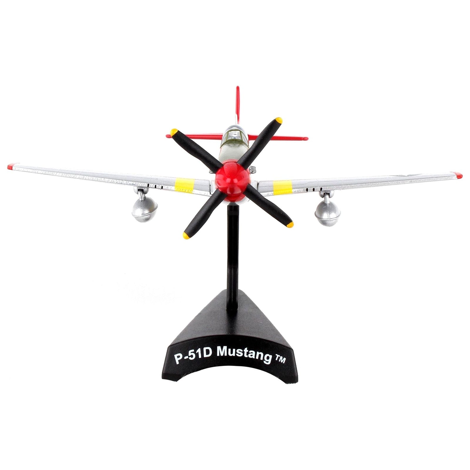 North American P - 51D Mustang Fighter Aircraft 10 "Tuskegee" "Lollipoop" United States Army Air Force 1/100 Diecast Model Airplane by Postage Stamp - Postage Stamp - ModelCars.com