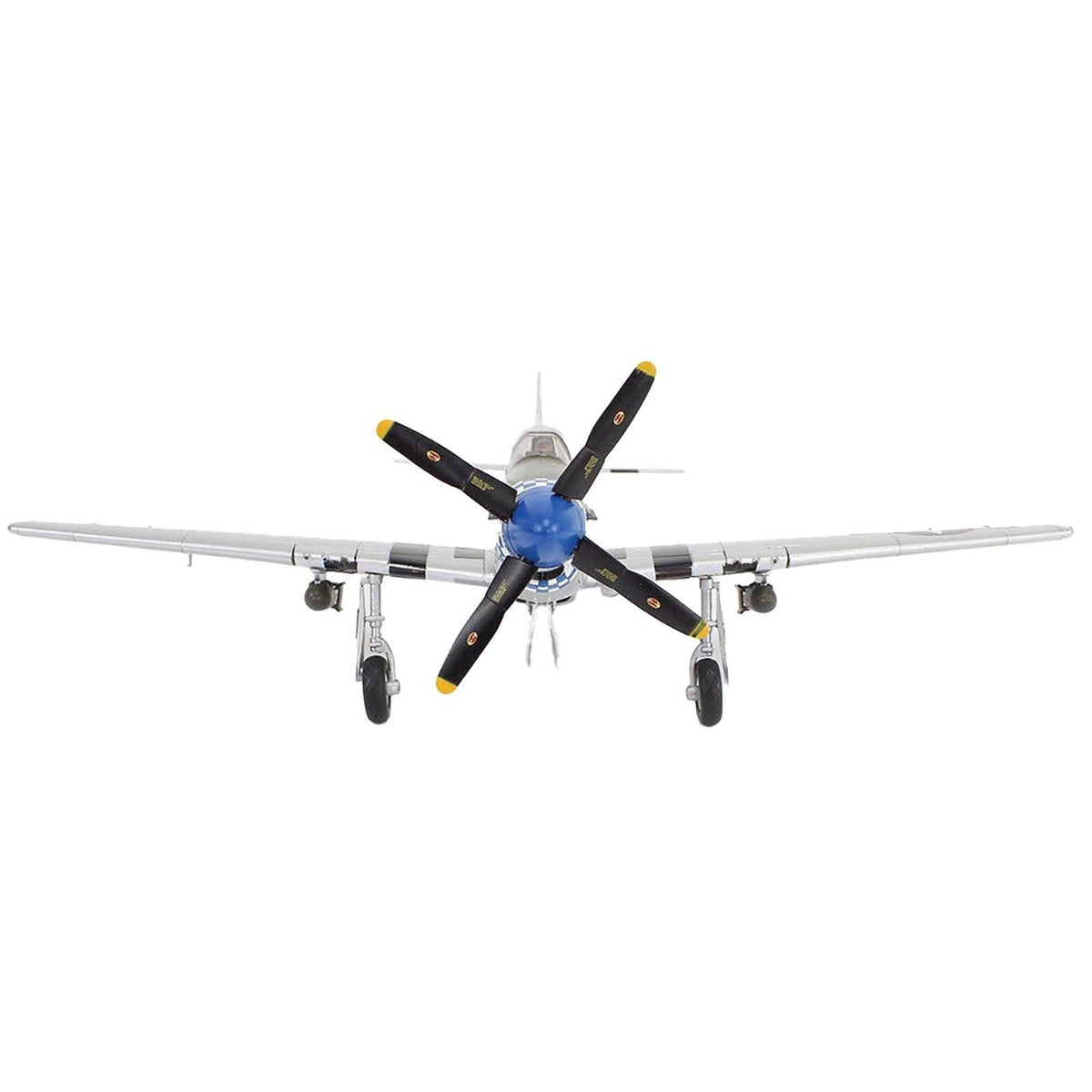 North American P-51D Mustang Fighter Aircraft "463702 Grim Reaper 355th Fighter Squadron 9th U.S. Army Air Force" (1945) United States Army Air Forces "Air Power Series" 1/48 Diecast Model by Hobby Master-Hobby Master-ModelCars.com