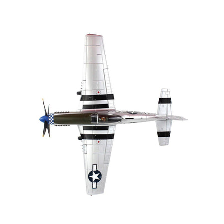 North American P - 51D Mustang Fighter Aircraft "463702 Grim Reaper 355th Fighter Squadron 9th U.S. Army Air Force" (1945) United States Army Air Forces "Air Power Series" 1/48 Diecast Model by Hobby Master - Hobby Master - ModelCars.com