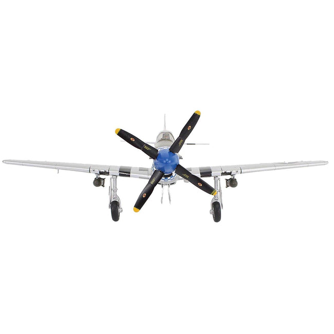 North American P - 51D Mustang Fighter Aircraft "463702 Grim Reaper 355th Fighter Squadron 9th U.S. Army Air Force" (1945) United States Army Air Forces "Air Power Series" 1/48 Diecast Model by Hobby Master - Hobby Master - ModelCars.com