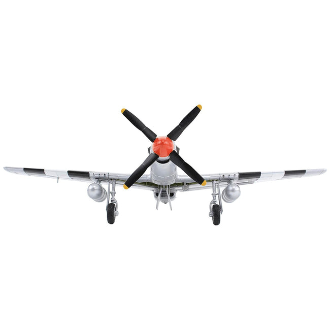 North American P - 51D Mustang Fighter Aircraft "Bad Angel Lieutenant Louis E. Curdes 4th Fighter Squadron 3rd Air Commando Group Laoag" (1945) United States Army Air Force "Air Power Series" 1/48 Diecast Model by Hobby Master - Hobby Master - ModelCars.com