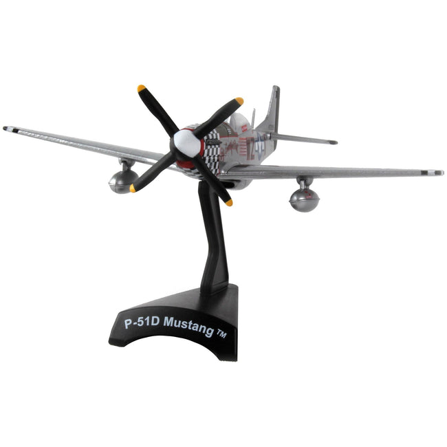North American P - 51D Mustang Fighter Aircraft "Big Beautiful Doll" United States Army Air Forces 1/100 Diecast Model Airplane by Postage Stamp - Postage Stamp - ModelCars.com