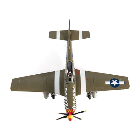 North American P - 51D Mustang Fighter Aircraft "Captain Clarence E. Anderson 363rd FS 357th FG Old Crow" (1944) United States Air Force 1/72 Diecast Model by JC Wings - JC Wings - ModelCars.com