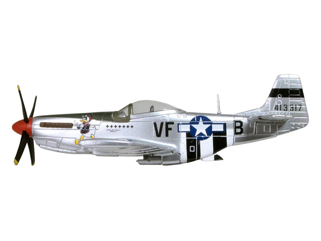 North American P-51D Mustang Fighter Aircraft "Captain Donald Emerson 336th Fighter Squadron 4th Fighter Group 8th AF Debden England" (1944) United States Army Air Forces "Oxford Aviation" Series 1/72 Diecast Model Airplane by Oxford Diecast-Oxford Diecast-ModelCars.com