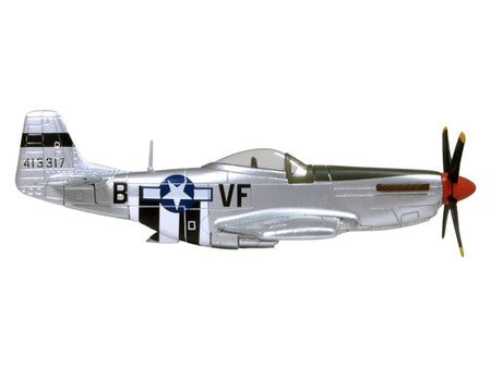 North American P-51D Mustang Fighter Aircraft "Captain Donald Emerson 336th Fighter Squadron 4th Fighter Group 8th AF Debden England" (1944) United States Army Air Forces "Oxford Aviation" Series 1/72 Diecast Model Airplane by Oxford Diecast-Oxford Diecast-ModelCars.com