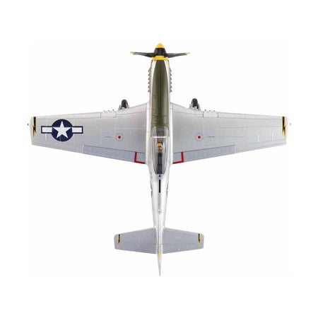 North American P - 51D Mustang Fighter Aircraft "Lt. Col. McComas 118th Tactical Reconnaissance Squadron 23rd Fighter Group China" (1945) United States Army Air Force "Air Power Series" 1/48 Diecast Model by Hobby Master - Hobby Master - ModelCars.com