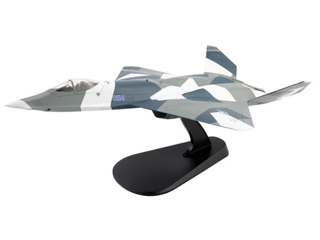 Northrop F-23 Black Widow II Stealth Fighter Aircraft Blue 054 Su-57 Aggressor What If Scheme 65th AGRS Nellis AFB United States Air Force Air Power Series 1/72 Diecast Model by Hobby Master-Hobby Master-ModelCars.com