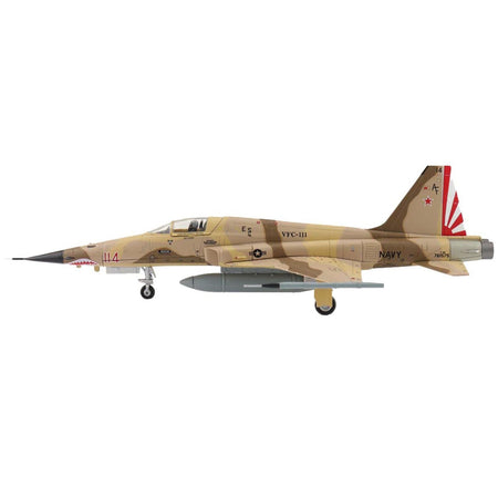 Northrop F-5N Tiger II Aircraft "761575 VFC-111 Sundowners Naval Air Station Key West" (2013) United States Navy "Air Power Series" 1/72 Diecast Model by Hobby Master-Hobby Master-ModelCars.com