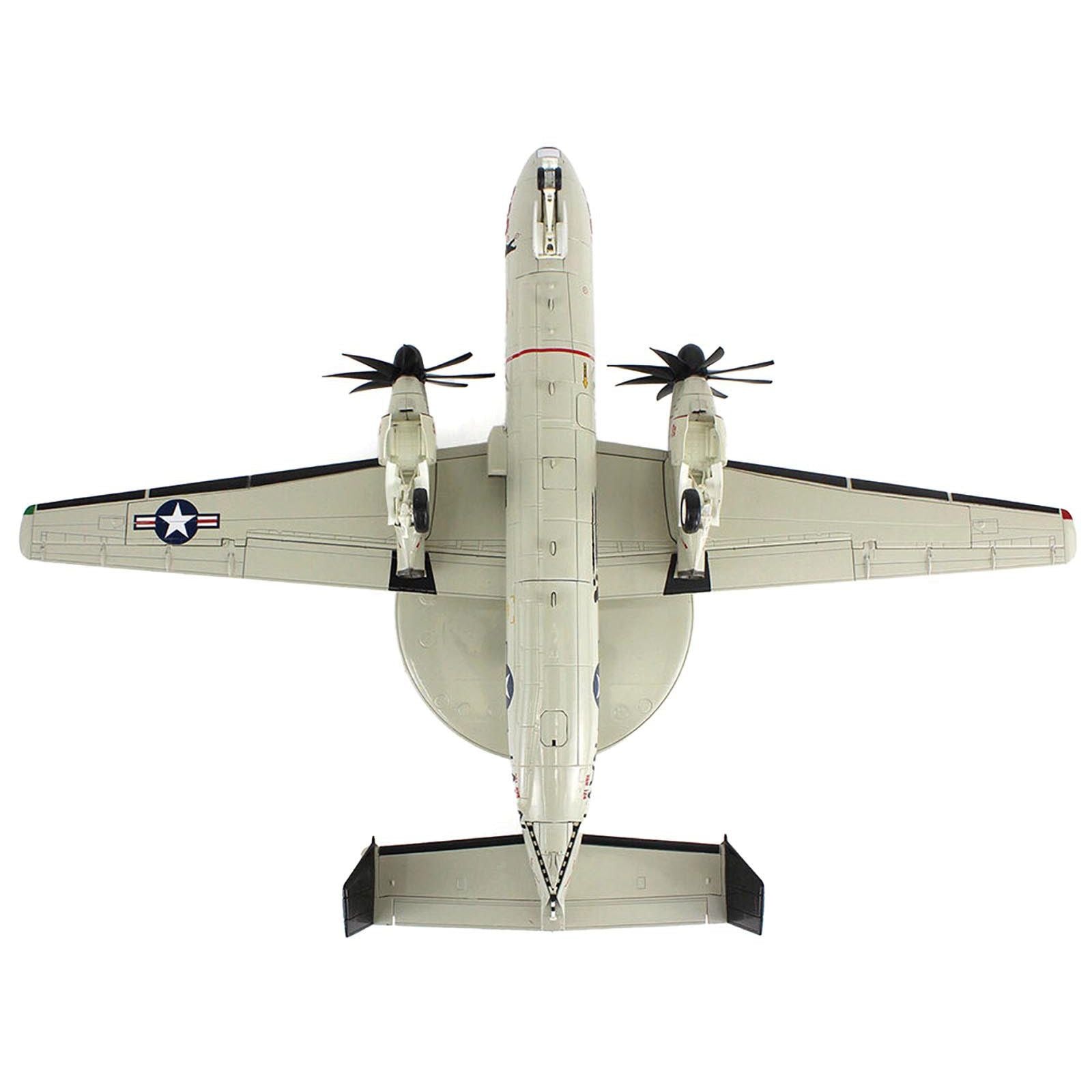 Northrop Grumman E - 2C Hawkeye Aircraft "165300 VAW - 124 Bear Aces" (2009) United States Navy "Air Power Series" 1/72 Diecast Model by Hobby Master - Hobby Master - ModelCars.com