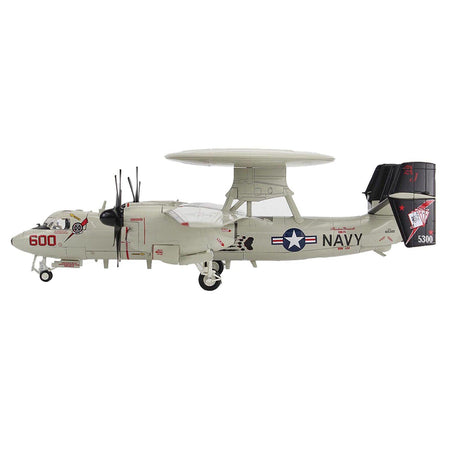 Northrop Grumman E - 2C Hawkeye Aircraft "165300 VAW - 124 Bear Aces" (2009) United States Navy "Air Power Series" 1/72 Diecast Model by Hobby Master - Hobby Master - ModelCars.com