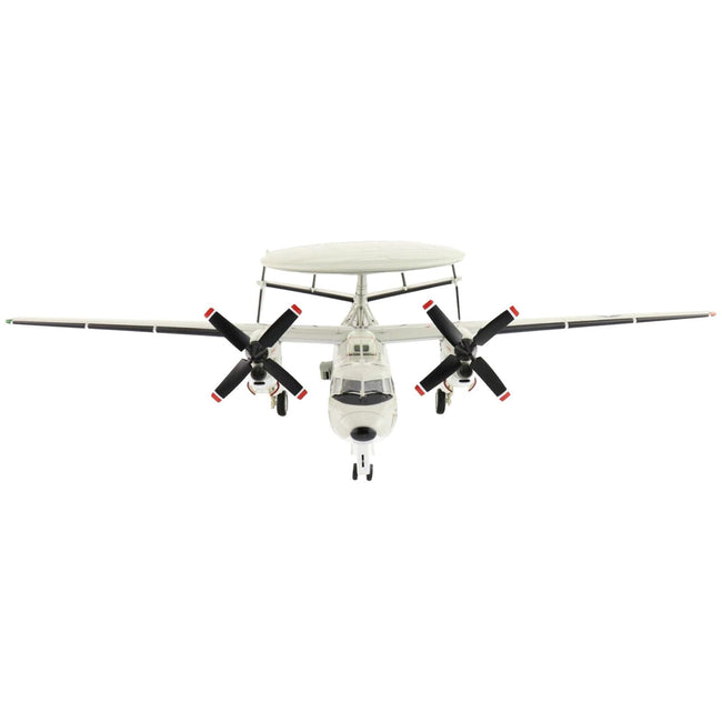 Northrop Grumman E - 2C Hawkeye Aircraft "Miss B.Havin' VAW - 124 Bear Aces Operation Desrt Storm" (1991) United States Navy "Air Power Series" 1/72 Diecast Model by Hobby Master - Hobby Master - ModelCars.com