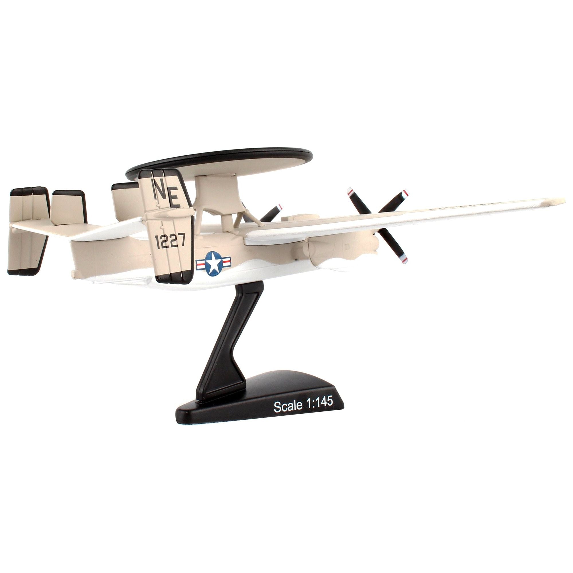 Northrop Grumman E - 2C Hawkeye Aircraft "VAW - 116 Sun Kings" United States Navy 1/145 Diecast Model Airplane by Postage Stamp - Postage Stamp - ModelCars.com