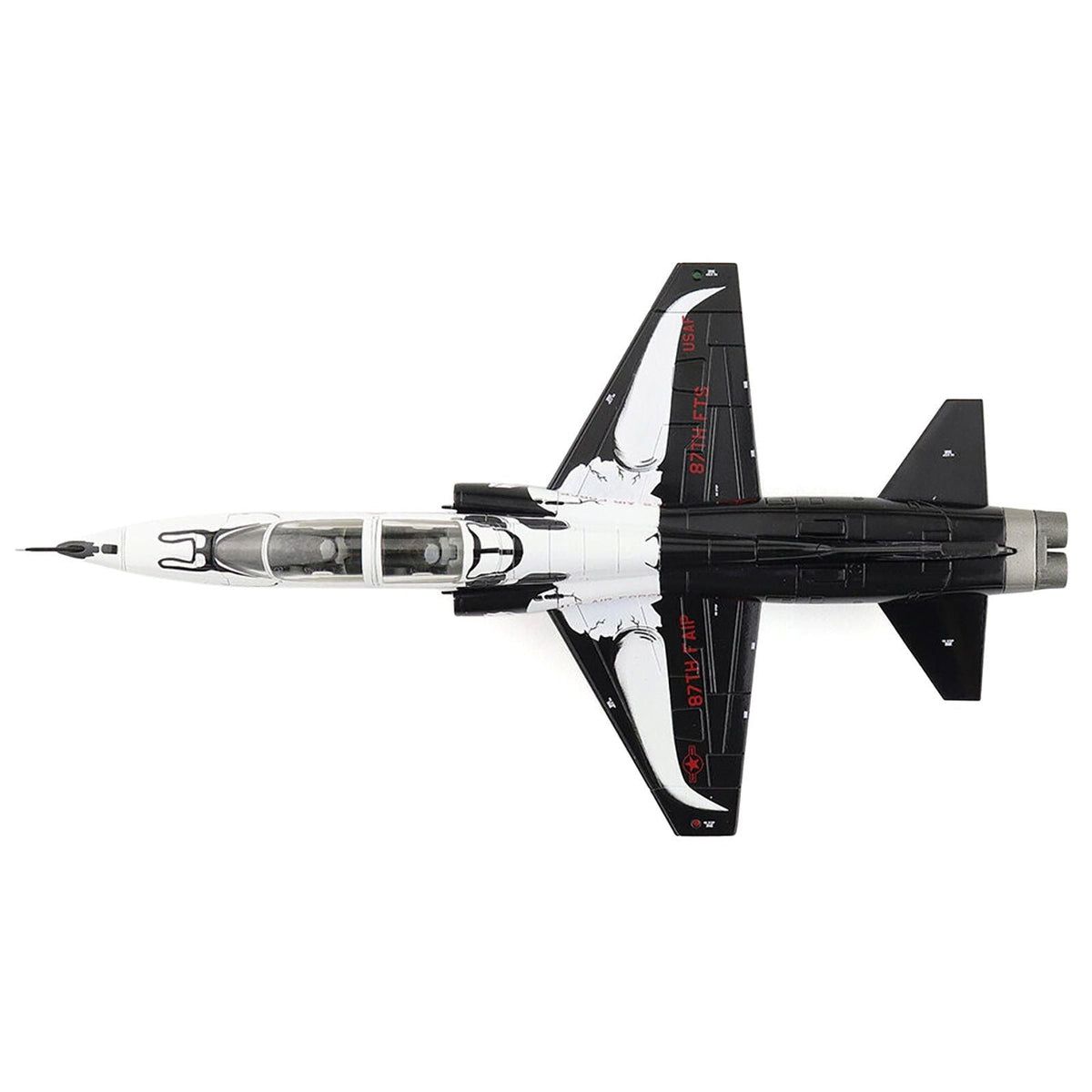 Northrop T-38C Talon Aircraft "65-10331 FAIP Scheme 87th FTS Laughlin AFB" (2021) United States Air Force "Air Power Series" 1/72 Diecast Model by Hobby Master-Hobby Master-ModelCars.com