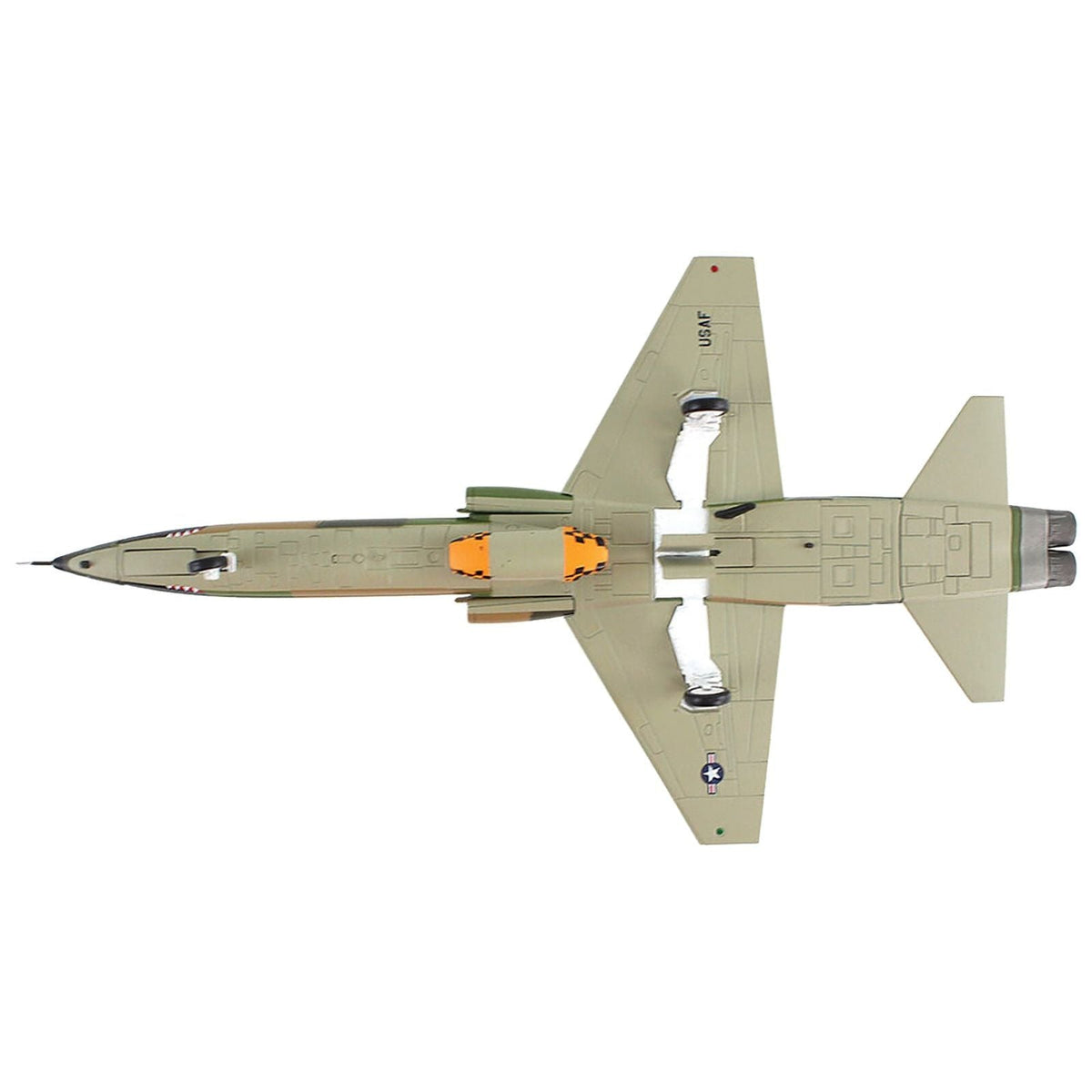 Northrop T-38C Talon Aircraft "66-4343 469th FTS Fort Worth Area" (2020) United States Air Force "Air Power Series" 1/72 Diecast Model by Hobby Master-Hobby Master-ModelCars.com