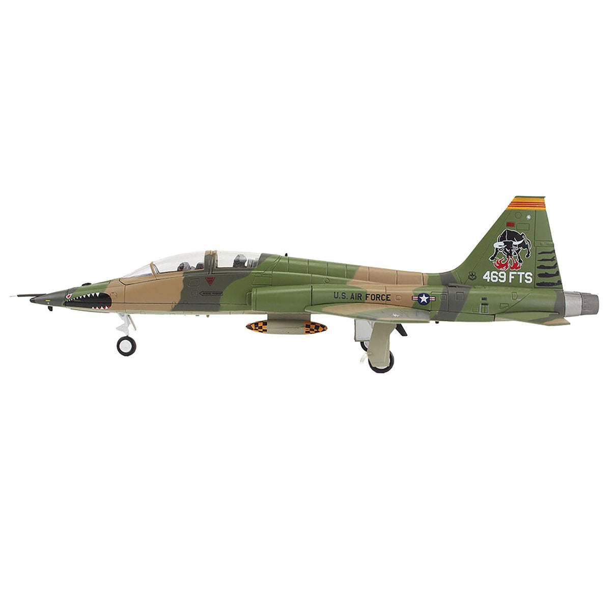 Northrop T - 38C Talon Aircraft "66 - 4343 469th FTS Fort Worth Area" (2020) United States Air Force "Air Power Series" 1/72 Diecast Model by Hobby Master - Hobby Master - ModelCars.com