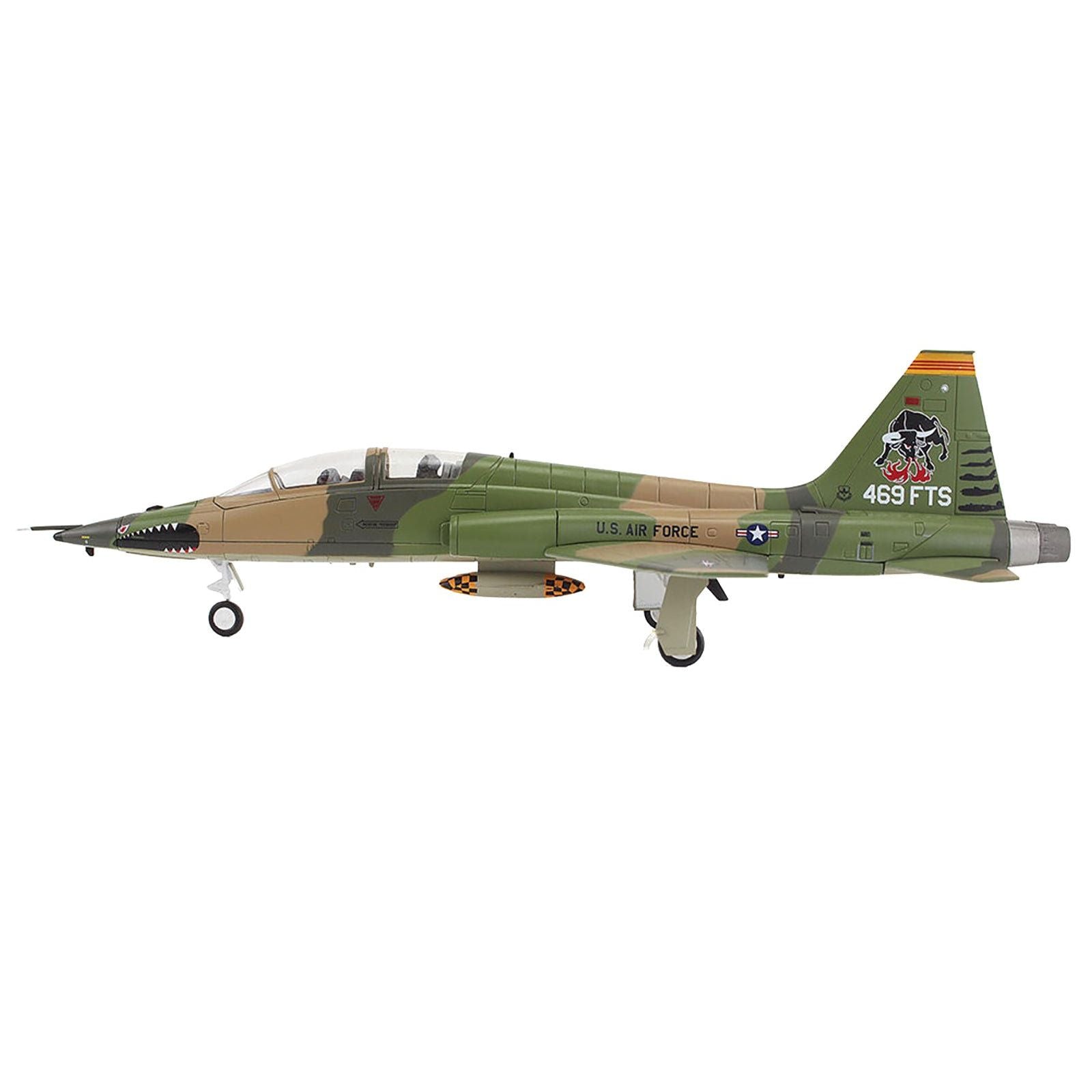 Northrop T - 38C Talon Aircraft "66 - 4343 469th FTS Fort Worth Area" (2020) United States Air Force "Air Power Series" 1/72 Diecast Model by Hobby Master - Hobby Master - ModelCars.com
