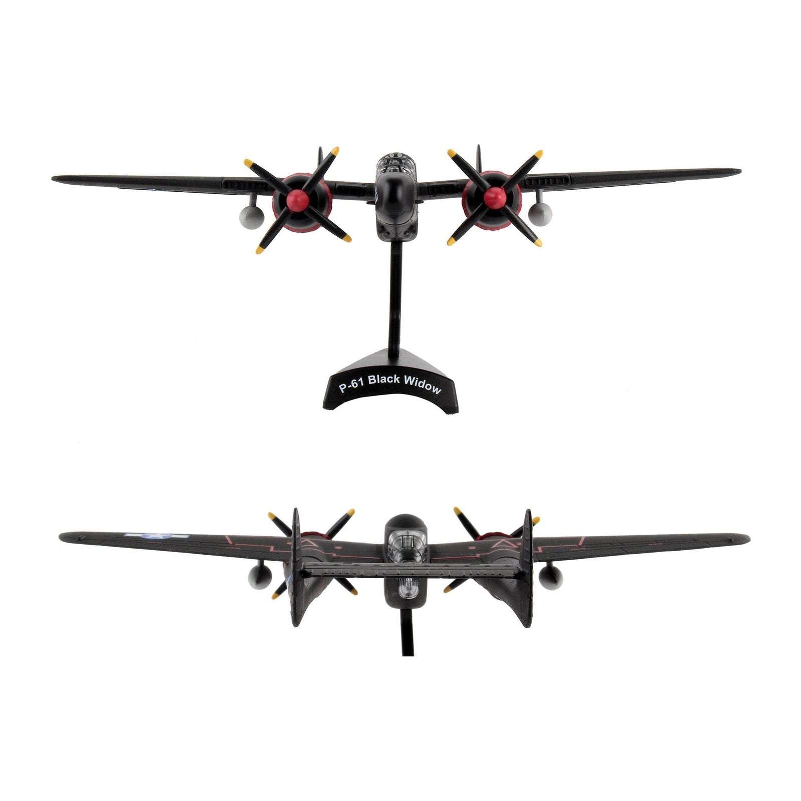Northrup P - 61 Black Widow Fighter Aircraft "Lady in the Dark 548th Night Fighter Squadron" United States Army Air Forces 1/120 Diecast Model Airplane by Postage Stamp - Postage Stamp - ModelCars.com