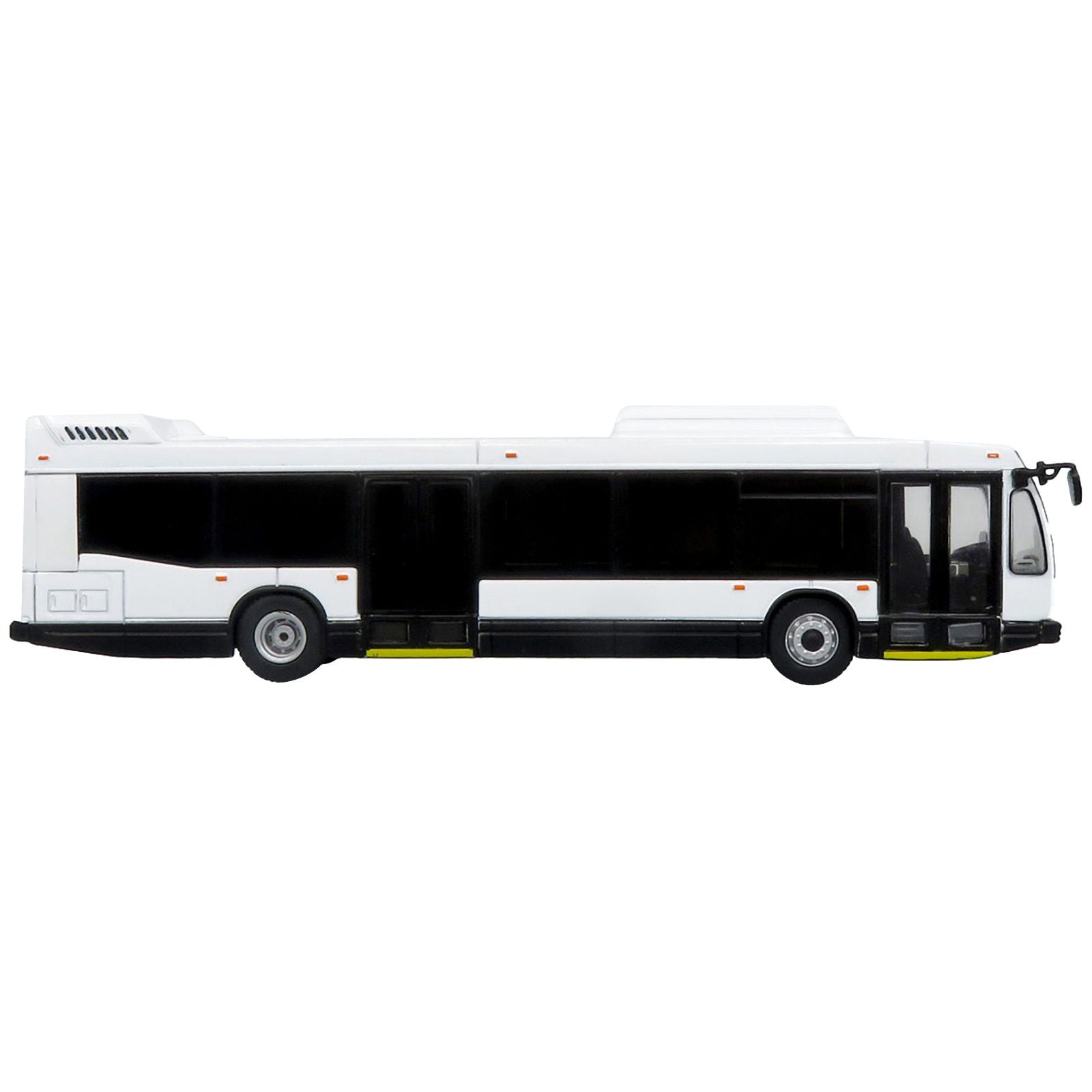 Nova Bus LFSd Transit Bus Plain White Limited Edition to 504 pieces Worldwide "The Bus and Motorcoach Collection" 1/87 (HO) Diecast Model by Iconic Replicas - Iconic Replicas - ModelCars.com