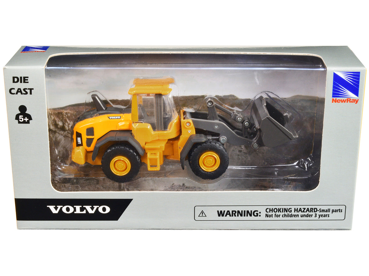 Volvo L60H Wheel Loader Yellow Diecast Model by New Ray - view 3