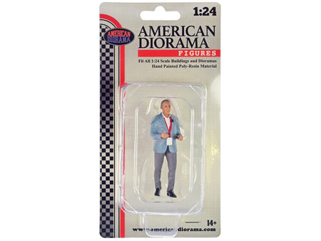 "On-Air" Figure 2 for 1/24 Scale Models by American Diorama-American Diorama-ModelCars.com