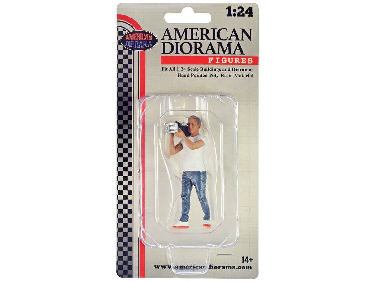 "On-Air" Figure 3 for 1/24 Scale Models by American Diorama-American Diorama-ModelCars.com