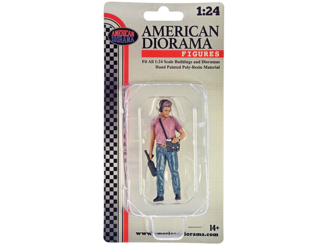 "On-Air" Figure 4 for 1/24 Scale Models by American Diorama-American Diorama-ModelCars.com