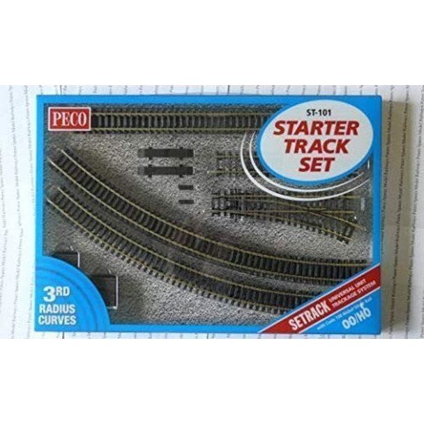OO/HO SETRACK STRTR SET - Peco - ModelCars.com