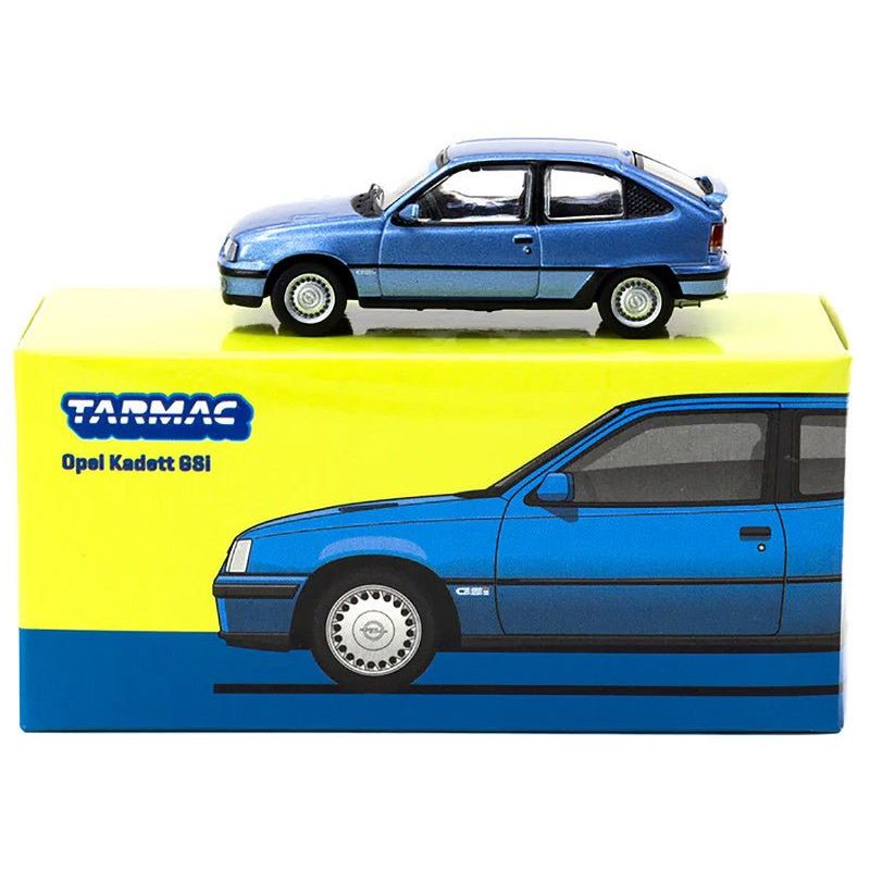 Opel Kadett GSi Blue Metallic "Global64" Series 1/64 Diecast Model Car by Tarmac Works-Tarmac Works-ModelCars.com