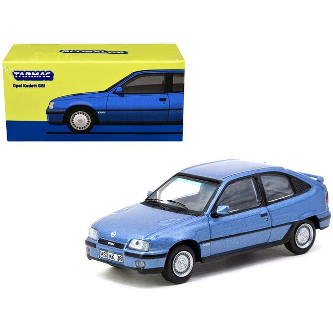 Opel Kadett GSi Blue Metallic "Global64" Series 1/64 Diecast Model Car by Tarmac Works - Tarmac Works - ModelCars.com